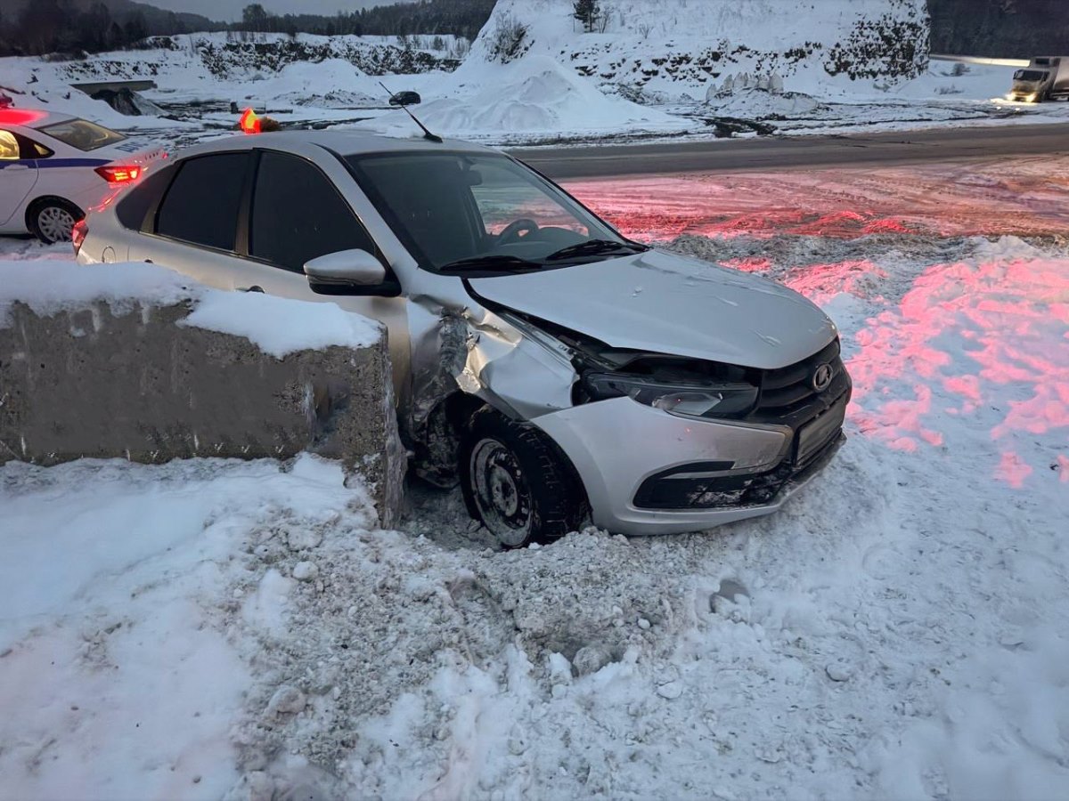 попала в ДТП перед самым Новым годом