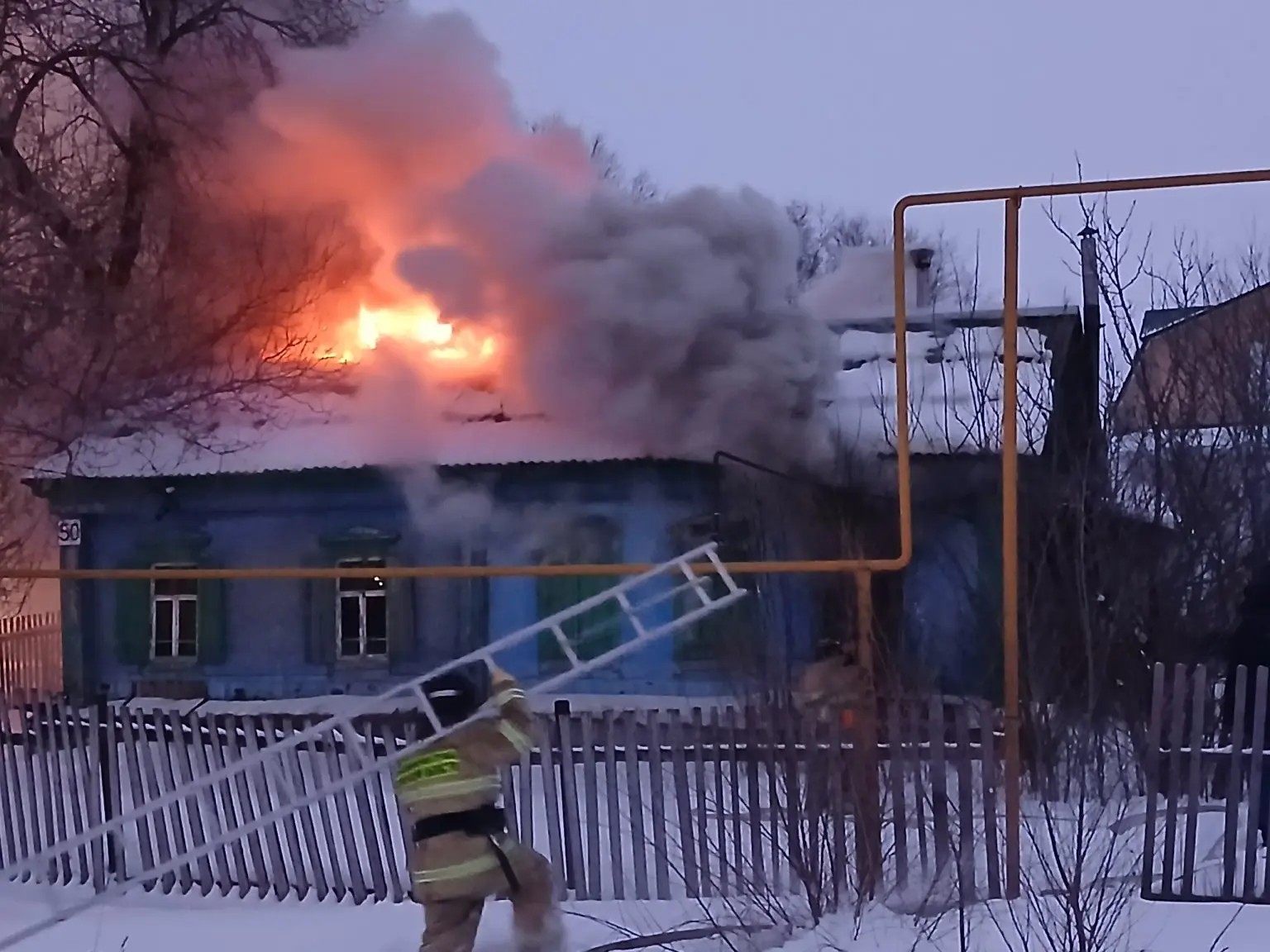 пожар сергиевск