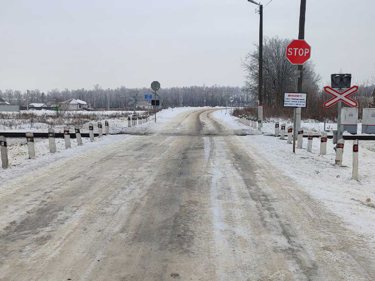 Движение автомобилей на переезде в Орловской области будет ограничено 22 января на время ремонта