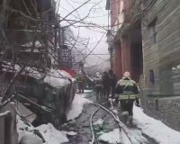 пожар молодогвардейская