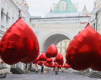Moscow in the run-up to St Valentine