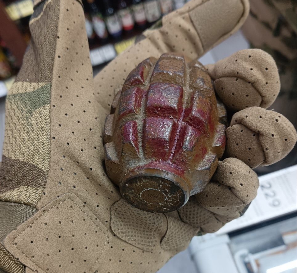 В Иванове в магазине нашли учебную гранату