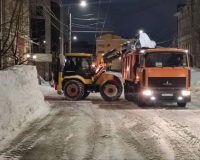 Почти 11,5 тысячи кубов снега вывезли с улиц Иванова за три ночи
