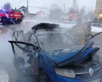 Как вести себя при пожаре в автомобиле?