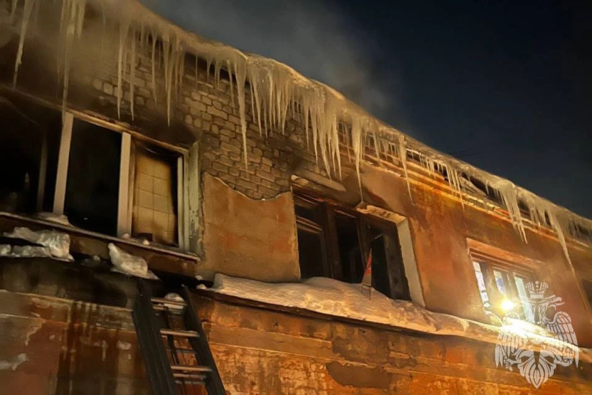 В Иванове на пожаре погибли два человека