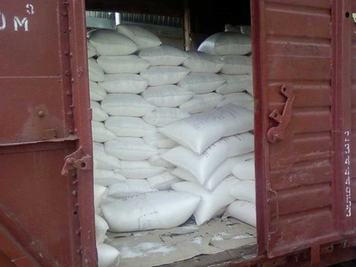 Погрузка сахара на железной дороге в Орловской области увеличилась в 3 раза в январе 2026 года