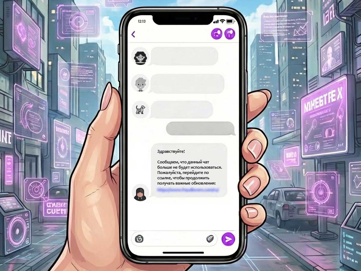 Код из СМС — как паспорт: предупреждаем о новой волне атак через домовые чаты