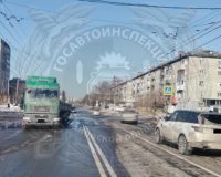 В Иванове грузовик сбил мужчину на пешеходном переходе