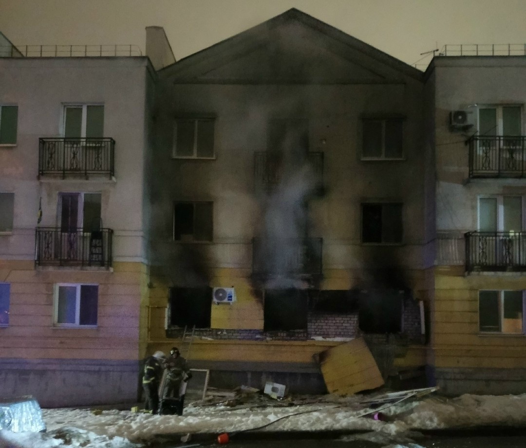 пожар Крутые Ключи