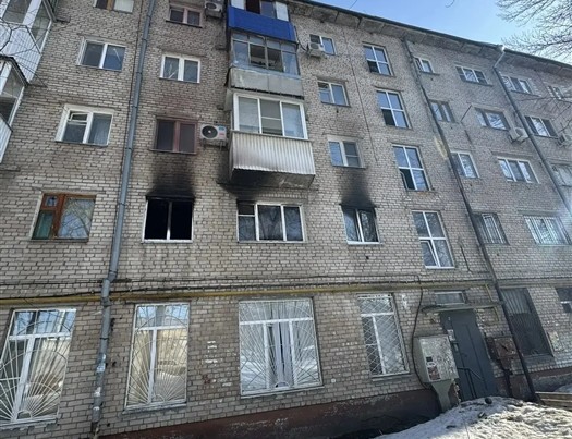 пожар советской армии