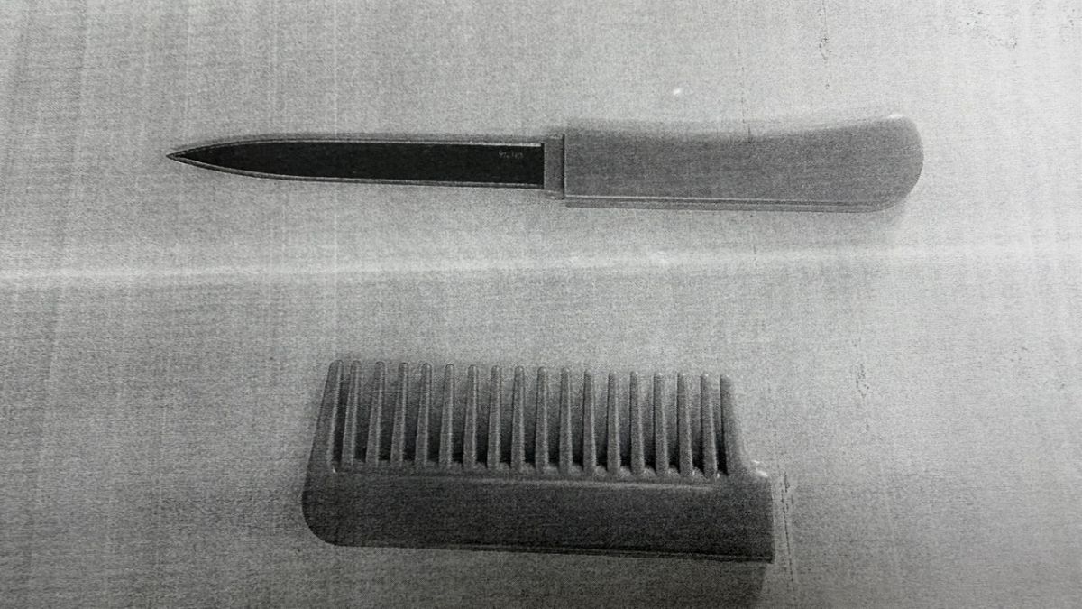 Расческа с секретом: жительница Иванова попалась с ножом в суде