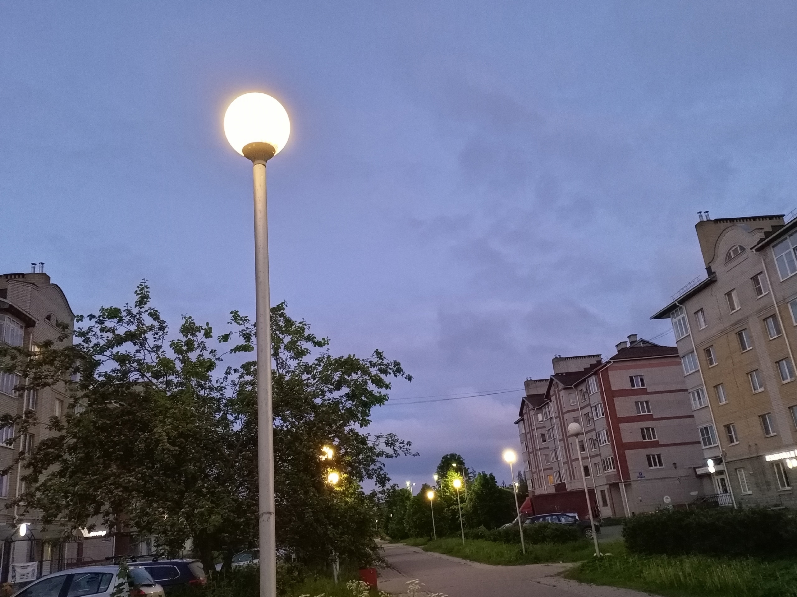 В Батецком округе прокуратура добилась восстановления уличного освещения