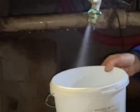 вода отключение кран