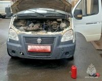 пожарный на выходном потушил пожар