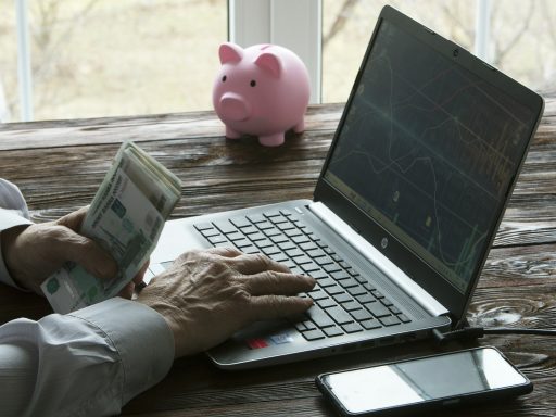 Ноутбук, копилка