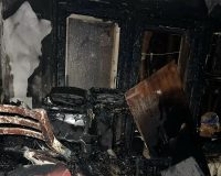 В Пензе при пожаре в квартире на втором этаже погиб хозяин жилища