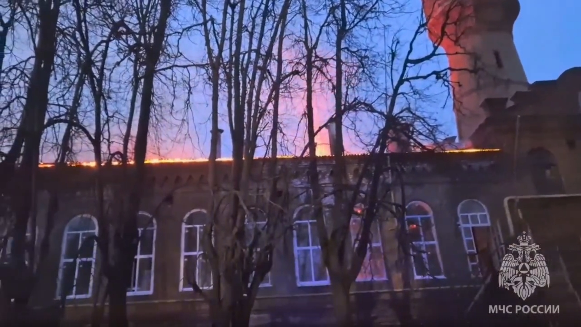 В Иванове ночью горело предприятие «Красная Талка»