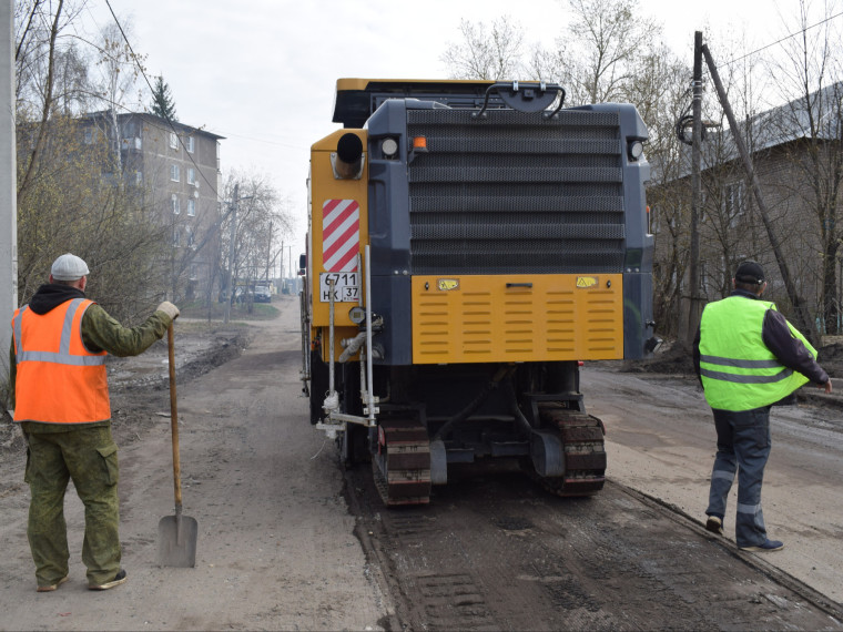 В Иванове стартовал ремонт дорог по национальному проекту