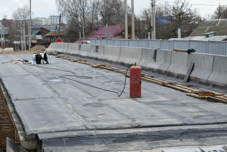 Путепровод на Смольной в Иванове готов на 40 процентов