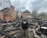 В Демянском районе при пожаре в дачном доме погибла восьмидесятипятилетняя женщина