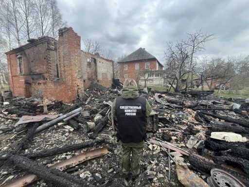 В Демянском районе при пожаре в дачном доме погибла восьмидесятипятилетняя женщина