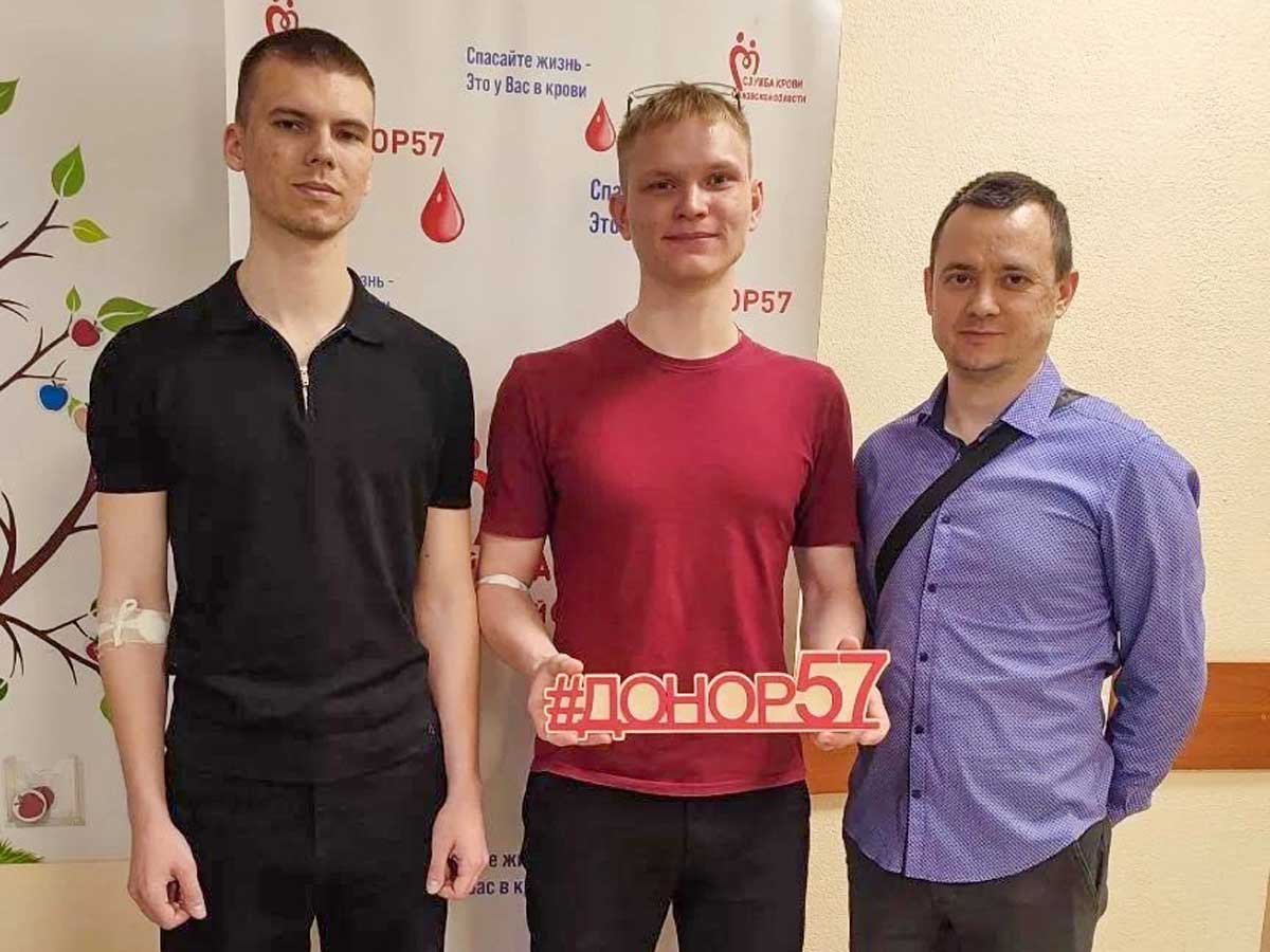 Энергетики «Орелэнерго» поддержали акцию по сдаче крови