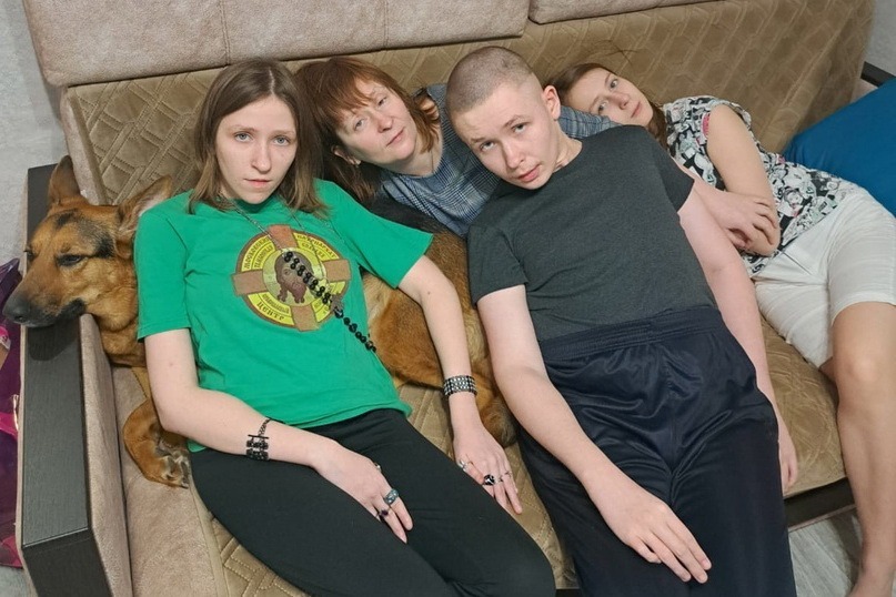 Многодетная тамбовчанка воспитывает четверых детей с особенностями развития