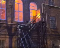 В Иванове ночью горело предприятие «Красная Талка»