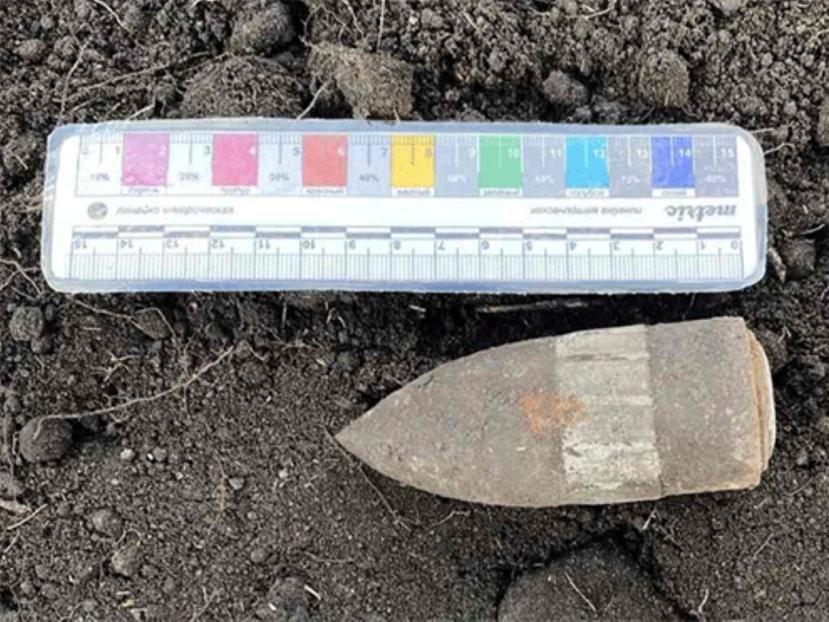 опасный снаряд нашли магнитогорцы