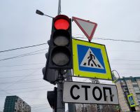 пешеходный переход, светофор