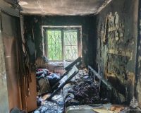 спас соседку во время пожара