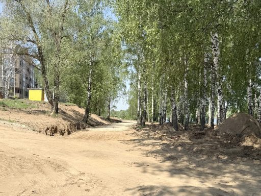 В Иванове началось строительство набережной в микрорайоне Видный