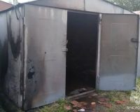 В Ивановской области за сутки сгорели два гаража