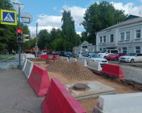 На улице Постышева в Иванове перекроют одну полосу из-за ремонта водопровода