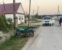 13-летний мальчик пострадал в ДТП с мотоциклом Урал