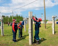 В «Орелэнерго» подвели итоги соревнований профессионального мастерства среди бригад по обслуживанию распределительных электрических сетей 0,4-10 кВ