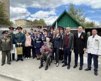 в Железнодорожном районе Ростова-на-Дону провели персональные парады для ветеранов