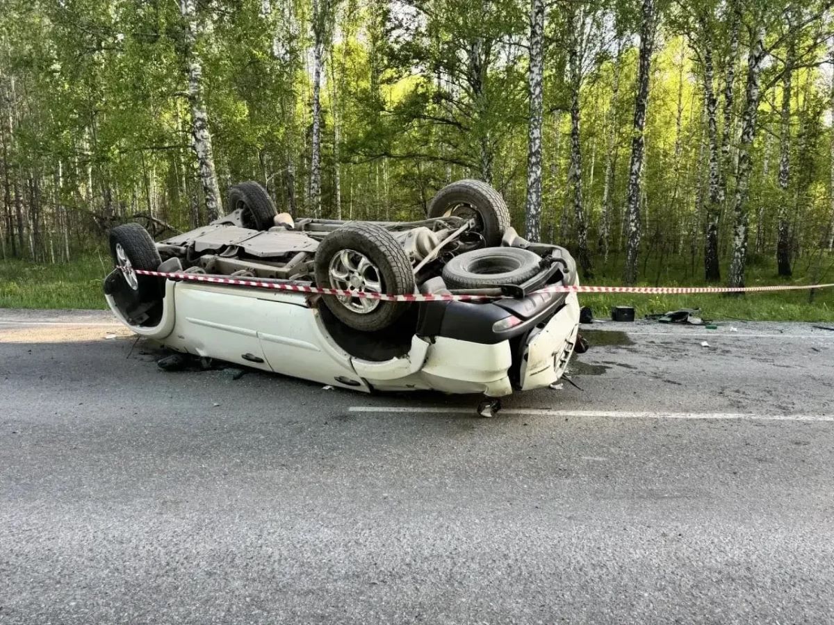 смертельная авария с переворотом