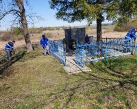 Орловские энергетики «Россети Центр» обустроили воинские захоронения ко Дню Победы