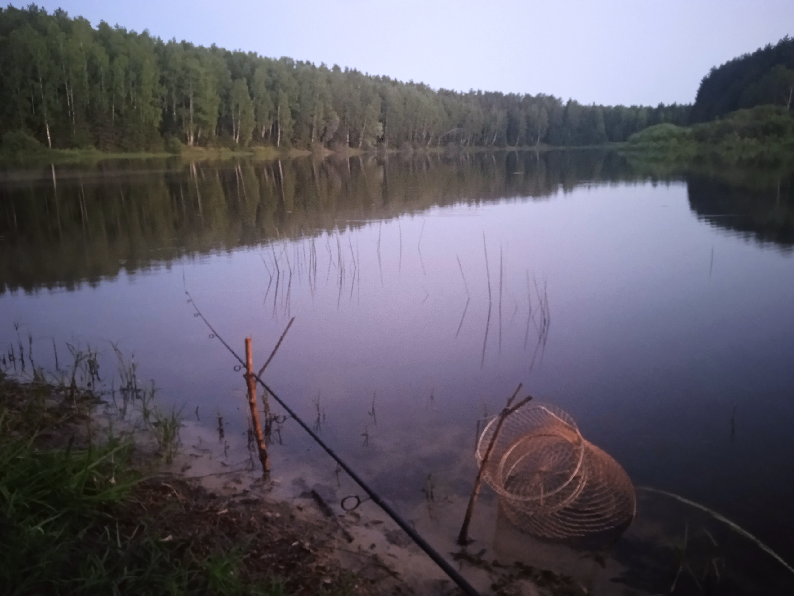 Пензенские полицейские задержали рыбного браконьера с уловом и сетью