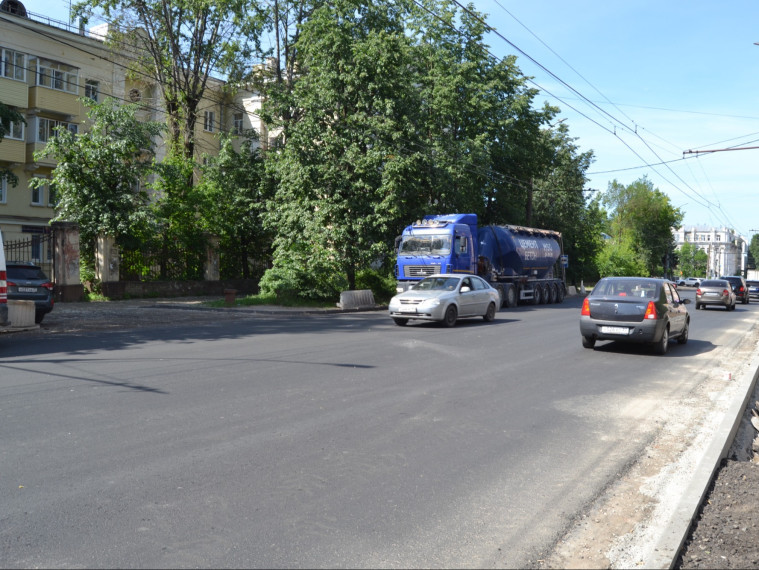 В Иванове начали ремонт улицы Громобоя