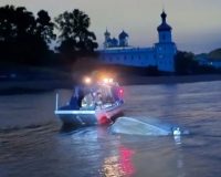 Крушение моторной лодки в Новгородской области