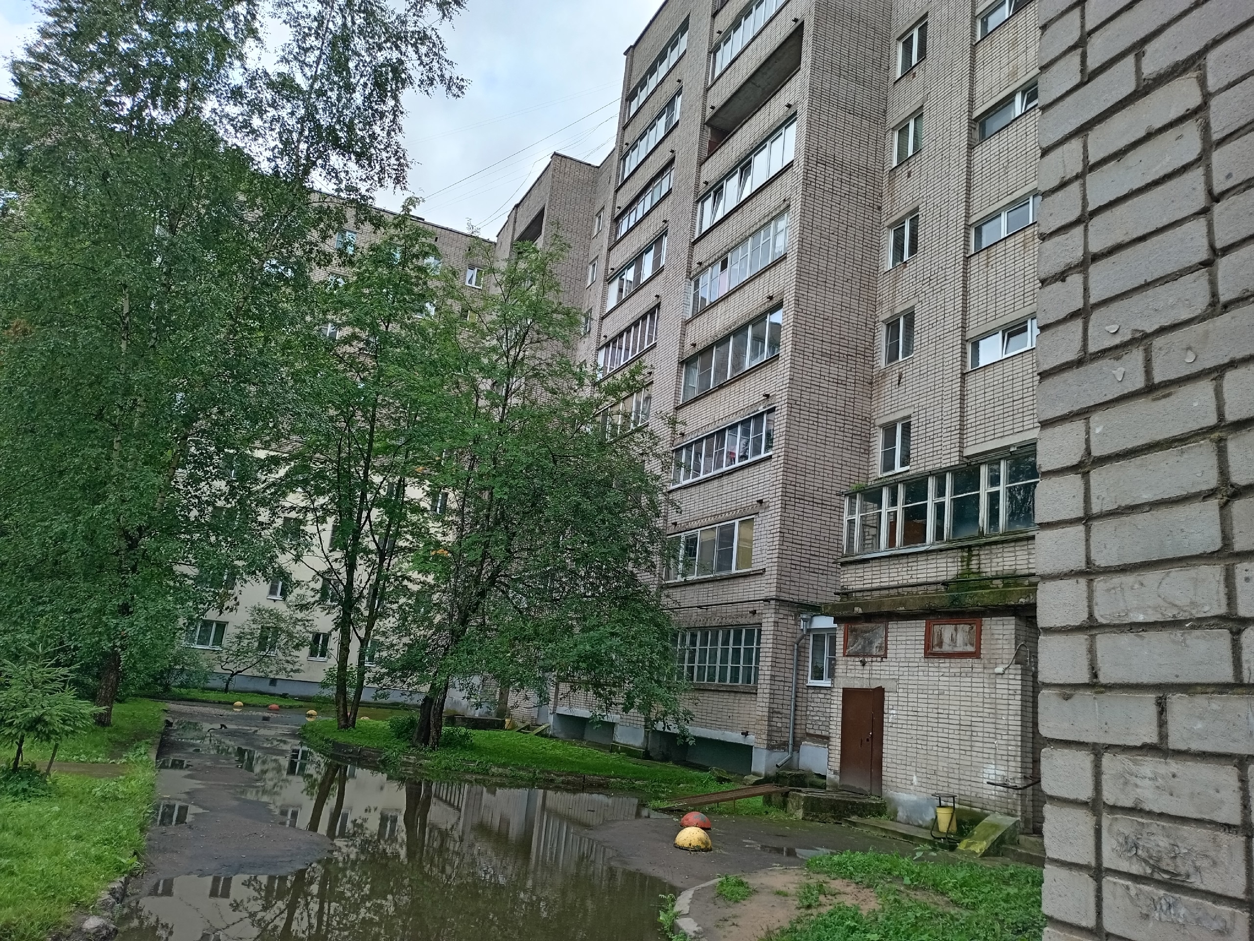 Тринадцатилетняя девочка упала с пятого этажа в Великом Новгороде и осталась жива