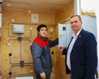 Специалисты «Орелэнерго» провели демонстрационный экзамен для будущих энергетиков