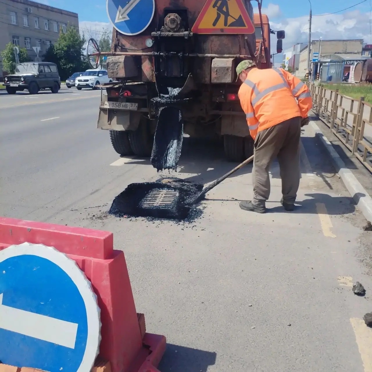 В Иванове отремонтировали полсотни ливневых колодцев с начала лета