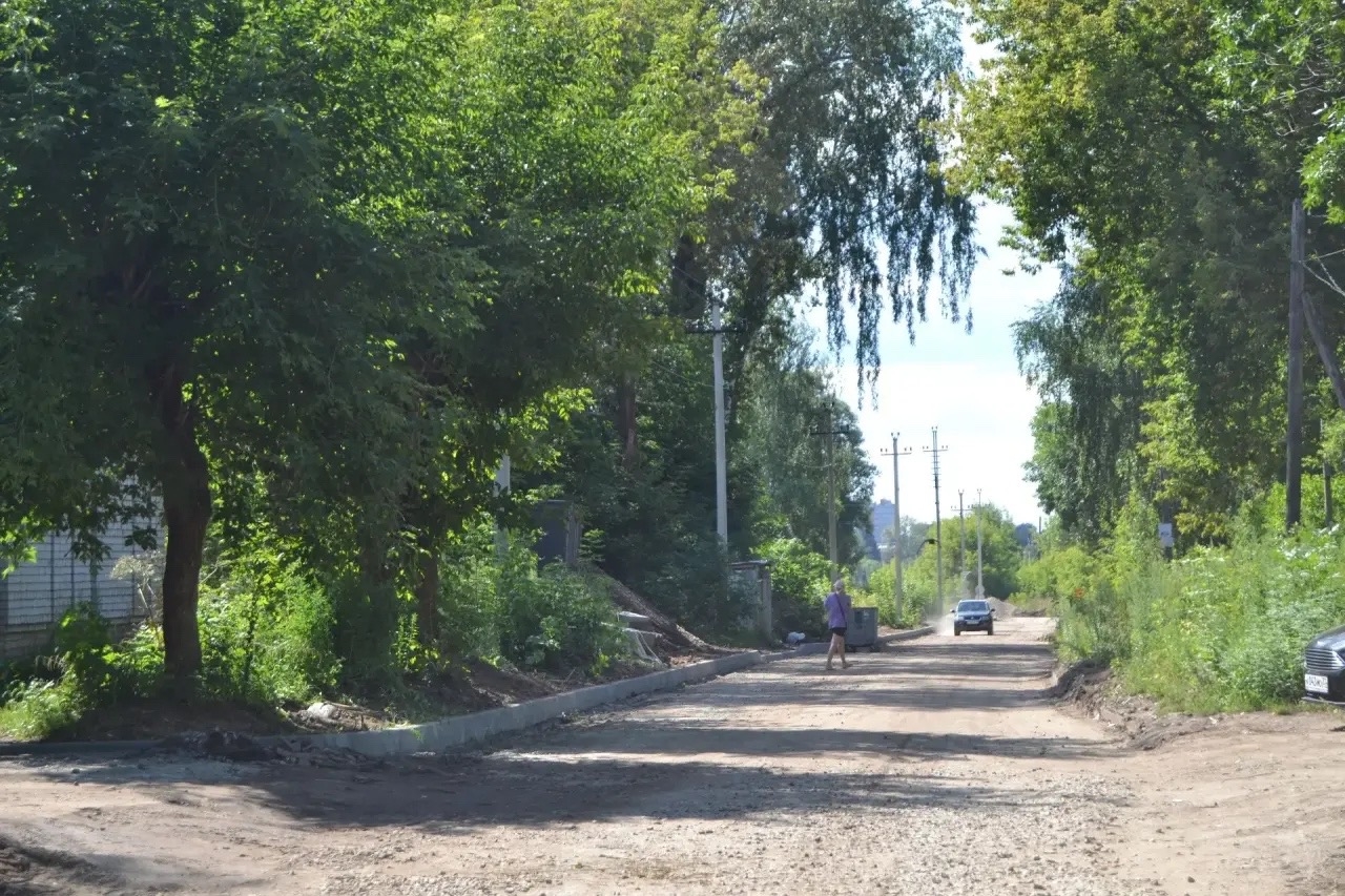 На улице Попова в Иванове начали масштабный ремонт дороги