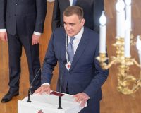 Бывший губернатор Тульской области Алексей Дюмин поздравил жителей с Днем города